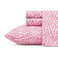 thumbnail image 1 of Betsey Johnson Betseys Leopard Pink Full Sheet Set, 1 of 5
