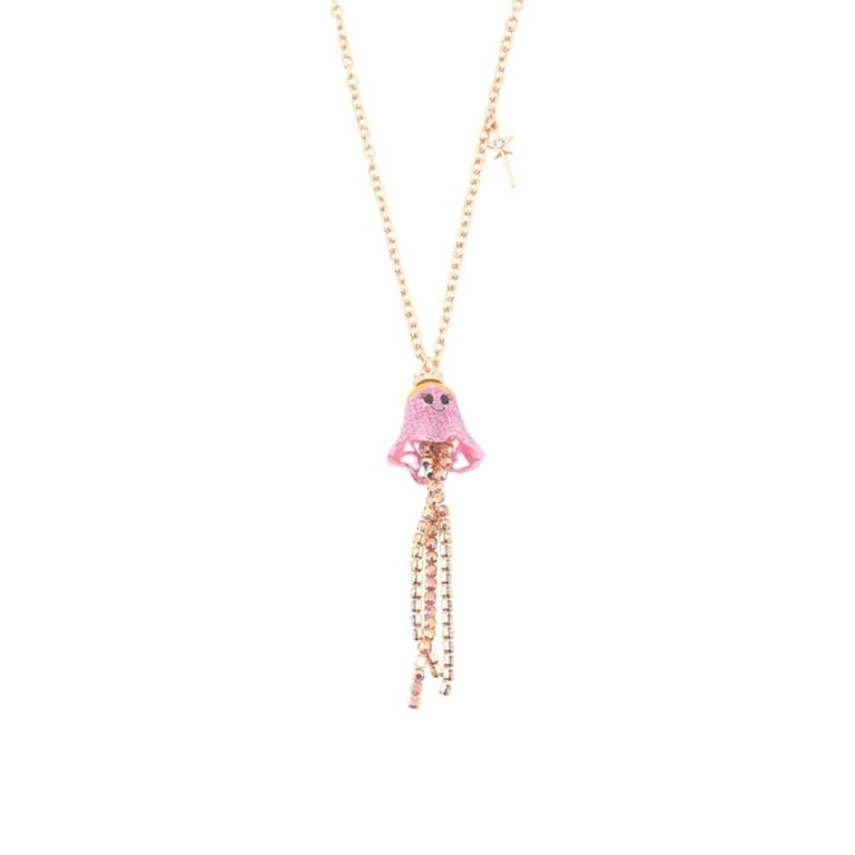 Betsey Johnson Crystal Ghost Long Pendant Necklace, 32  display picture 2