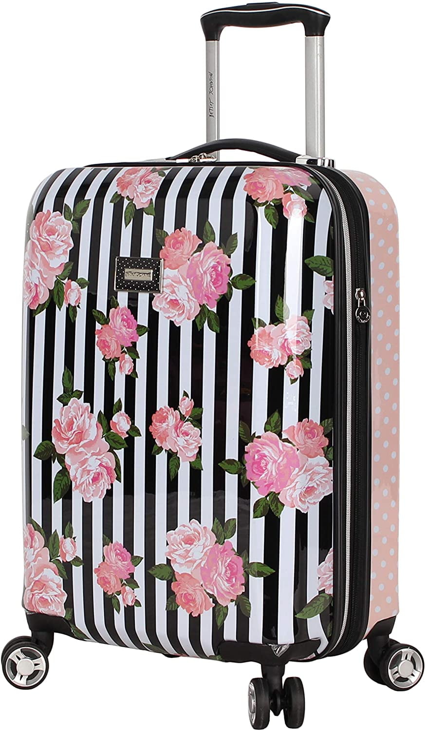 Betsey Johnson 20 Inch Carry On - Lightweight, Expandable Hardside