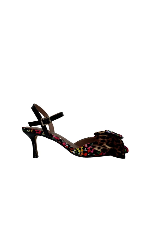 Emely Ditsy Flora Black EMEL01S5BDL Women's Size 7