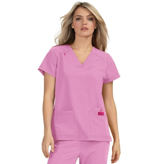 Betsey Johnson 'Freesia' Top Scrub Top