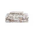 thumbnail image 1 of Betsey Johnson Garden Toile Coffee Brown Twin XL Sheet Set, Soft Easy-Care Bedding, Machine Washable, 1 of 8