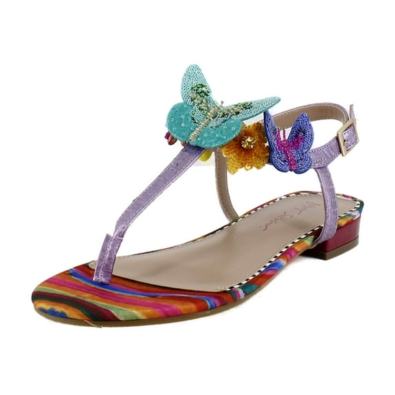 Betsey Johnson Halie Women's Sandals Fuschia Multi Size 6.5 M
