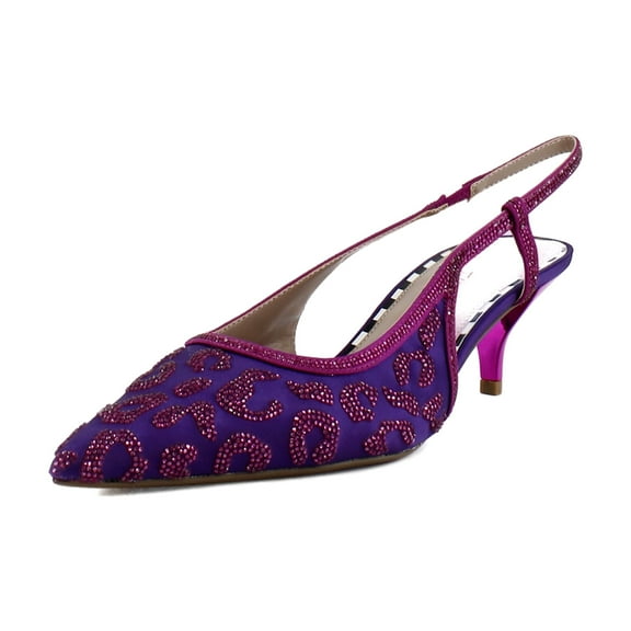 Betsey Johnson Nahla Women's Heels Purple Multi Size 6.5 M