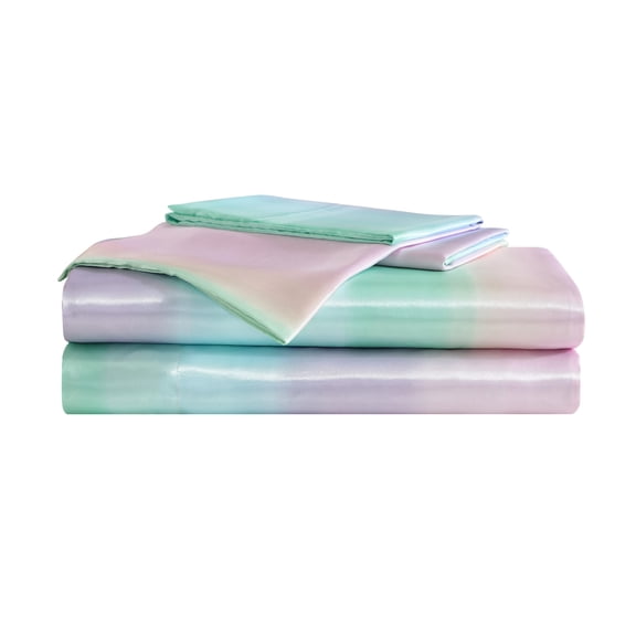 Betsey Johnson Ombre Blue Twin Sheet Set