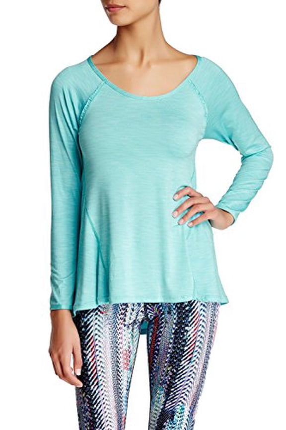 Performance Womens Space Dye Long Sleeve Tee Size S