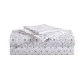 thumbnail image 1 of Betsey Johnson Pretty Floral Ditsy Lavender & Periwinkle Full Sheet Set, Soft Easy-Care Bedding, Machine Washable, 1 of 8