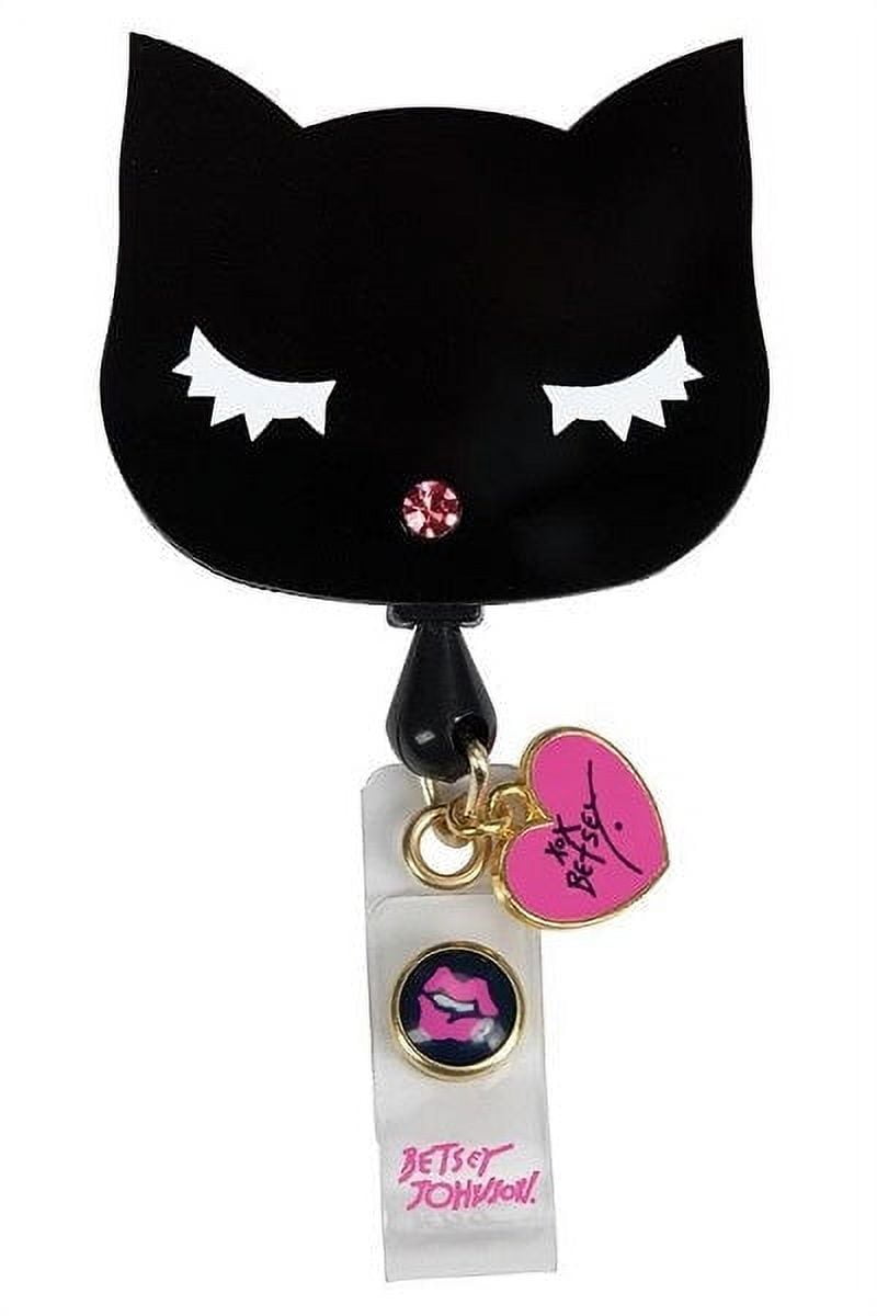 6 Pcs Black Cat Badge Reel– Pandaogo