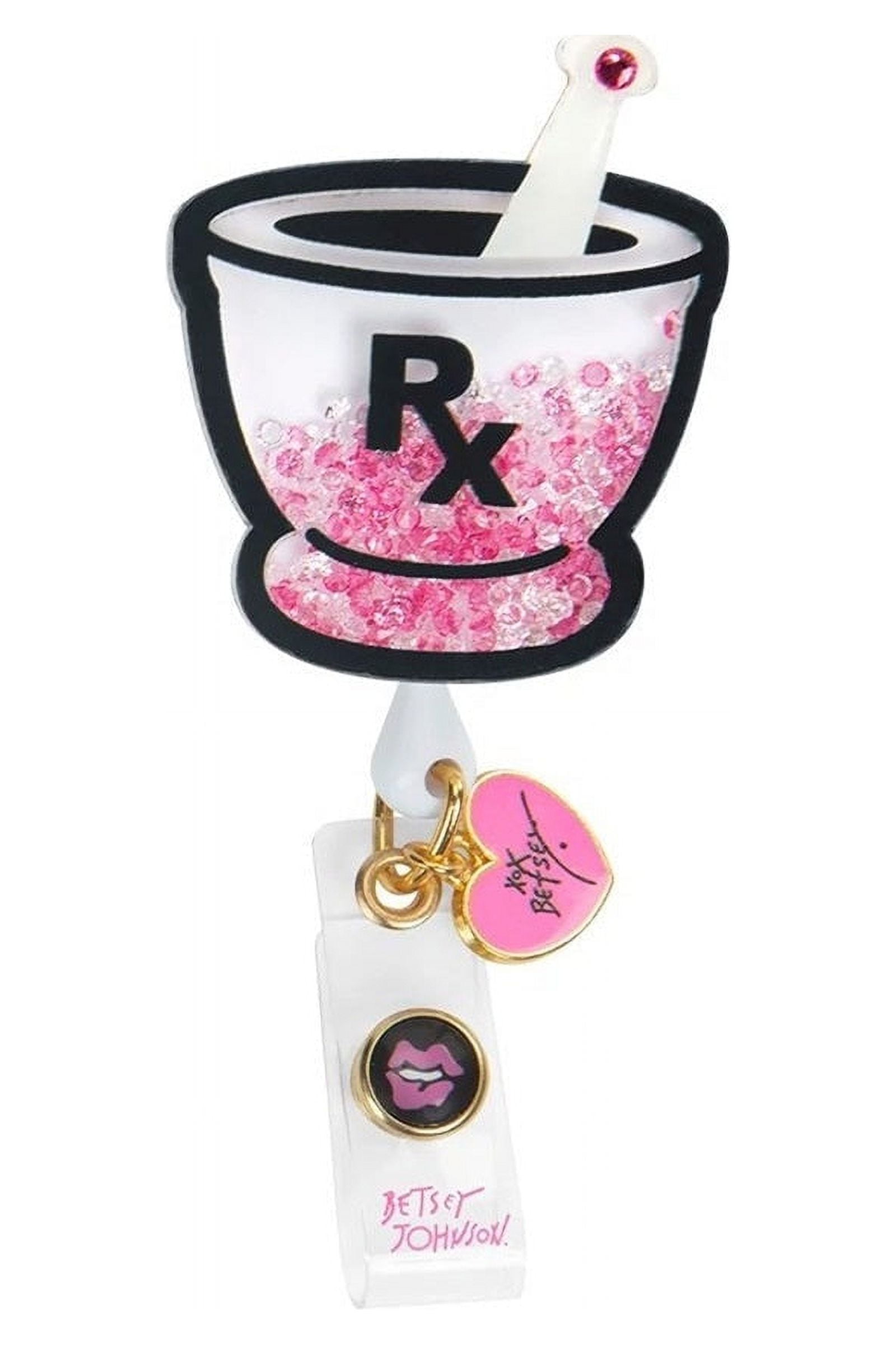 Betsey Johnson Retractable Badge Reels, Betsey Puppy