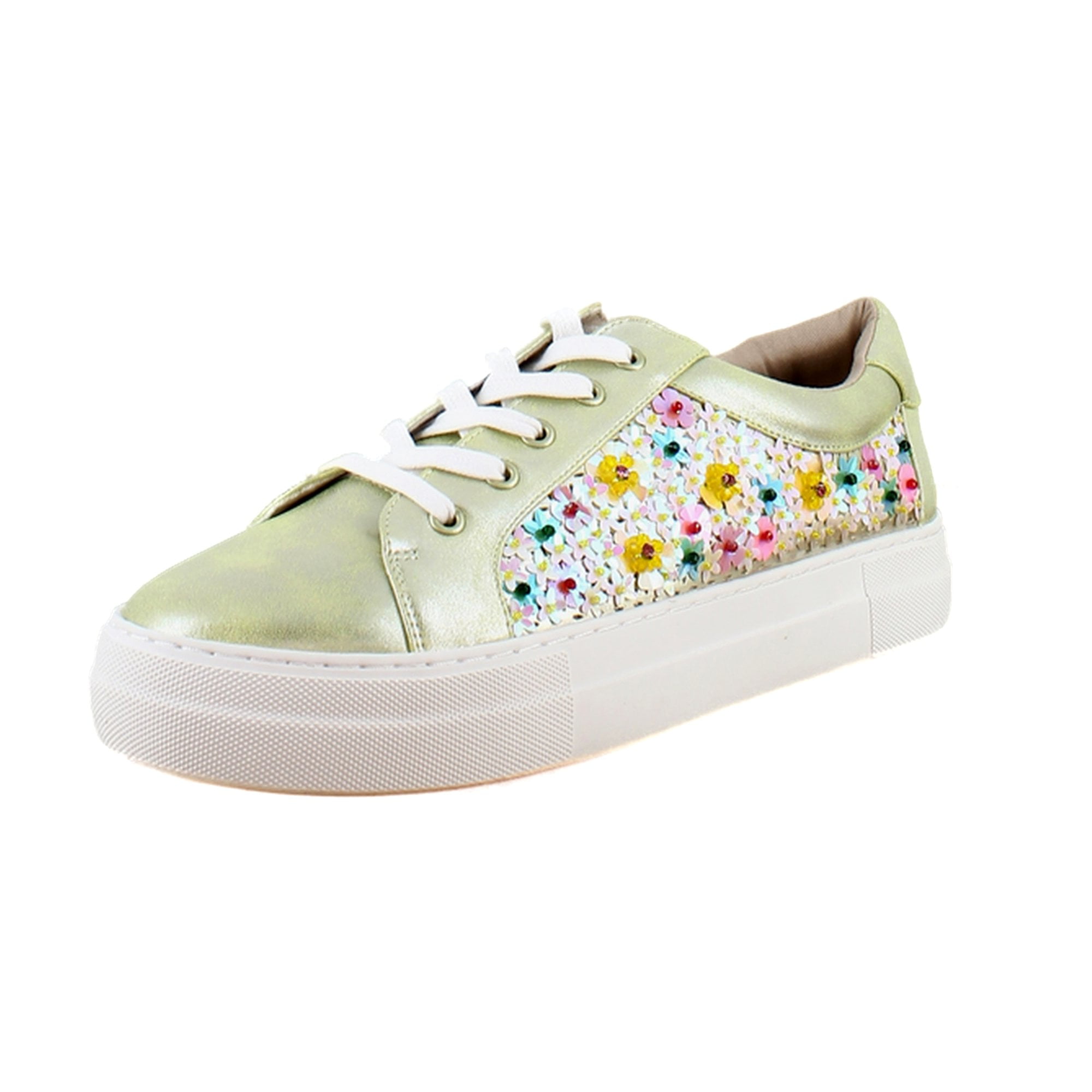 Rommy Women's Fashion Sneakers Lime Multi Size 11 M