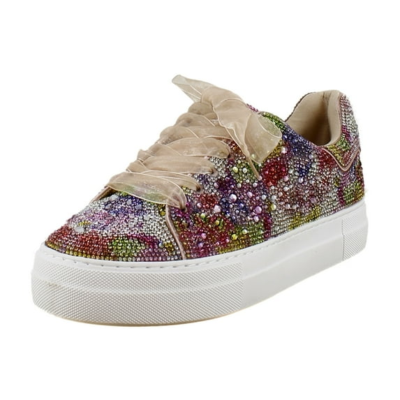 Betsey Johnson Sidny Women's Fashion Sneakers Bright Floral Size 6 M