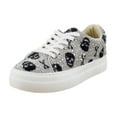 thumbnail image 1 of Betsey Johnson Sidny Women's Fashion Sneakers Skulls Size 9 M, 1 of 8