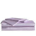 thumbnail image 1 of Betsey Johnson - Full Bed Sheets, Satin Bedding Set with Matching Pillowcases, Wrinkle & Fade Resistant, Silky Smooth for Healthy Hair (Purple), 1 of 7