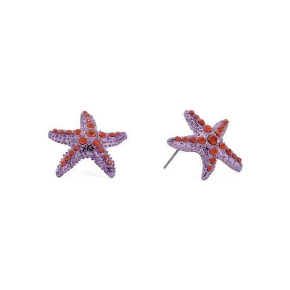 Betsey Johnson Starfish Stud Earrings