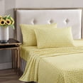 thumbnail image 1 of Betsey Johnson Sunflower Field Yellow Microfiber 4 Piece King Sheet Set, 1 of 7