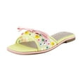 thumbnail image 1 of Betsey Johnson Teasse Women's Sandals Lime Multi Size 7.5 M, 1 of 8