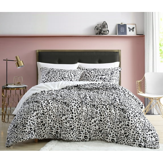 Betsey Johnson Water Leopard Natural King Comforter Set