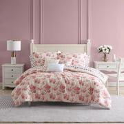 Betsey Johnson Wild Love Pink Twin Comforter Bonus Set