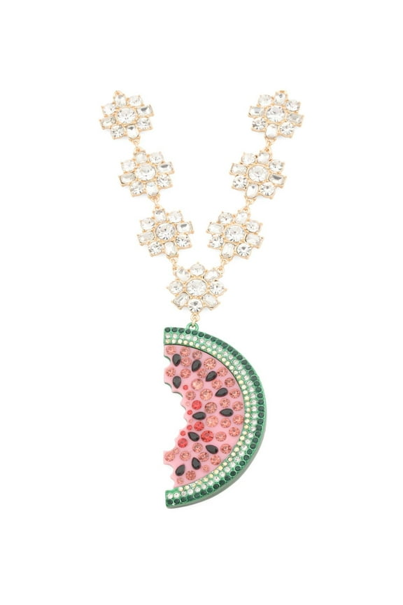 Women's Betsey's Backyard Stone Bib Necklace