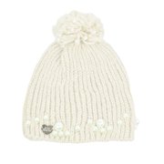 Betsey Johnson Women\'s White Winter Hat & Bag Set NWT with box set Betsey Johnson Women\ main image 4
