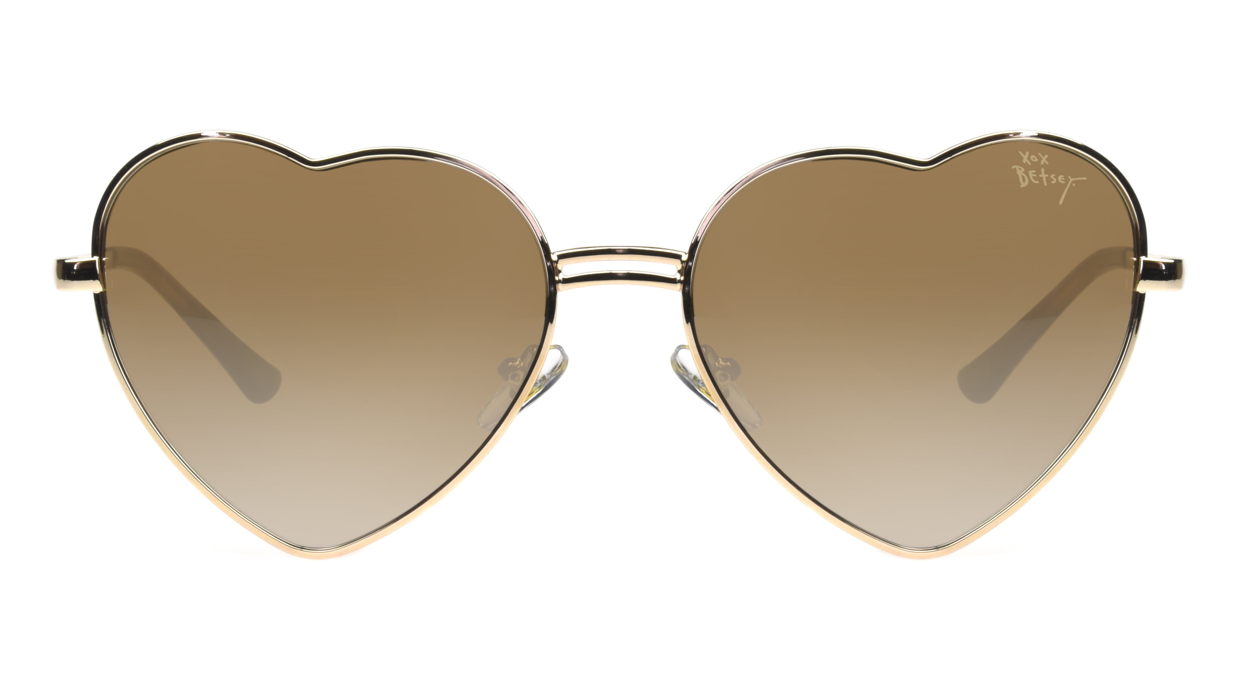 ON THE EDGE SUNGLASSES GOLD  Women's Sunglasses – Betsey Johnson