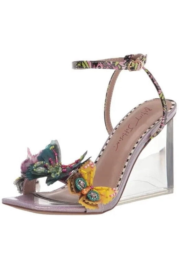 Women's Kynlee Butterfly Embellishment Wedge Sandal Size 8 NEW