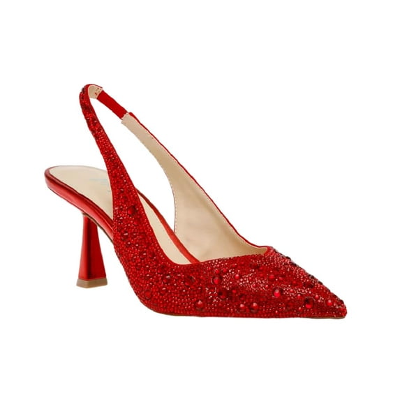 Betsey Johnson Women's MYA Pump, Red, 11 M US