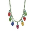 thumbnail image 1 of Betsey Johnson Christmas Holiday Lights Necklace, 1 of 2