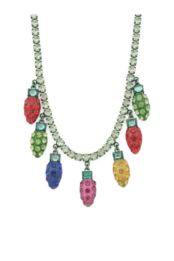 Christmas Holiday Lights Necklace