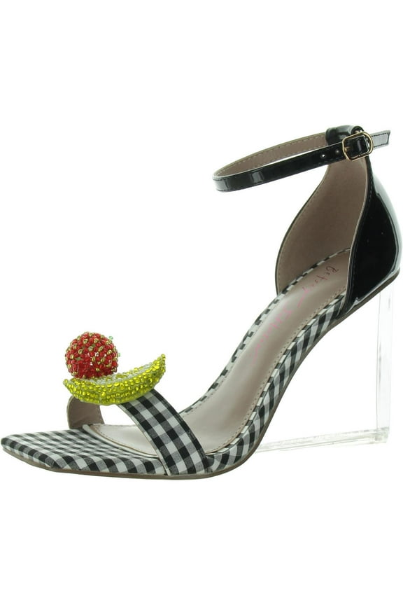 Harlen Women's Heels Black Multi Size 8.5 M