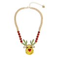 thumbnail image 1 of Betsey Johnson Womens Reindeer Pendant Necklace, 1 of 3
