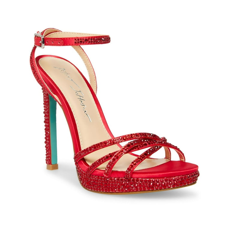 Betsey fashion johnson red heels