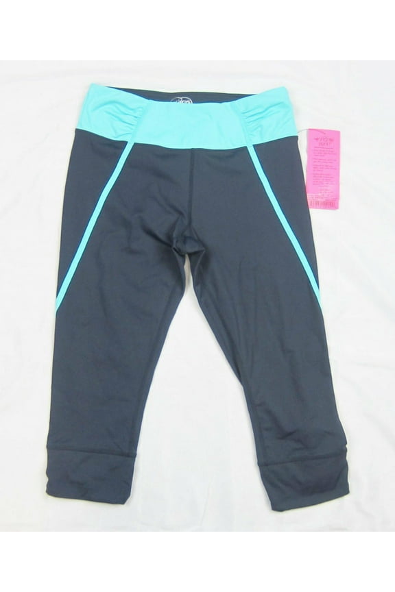 Womens Stretch Fit Cropped Workout Capri Pants