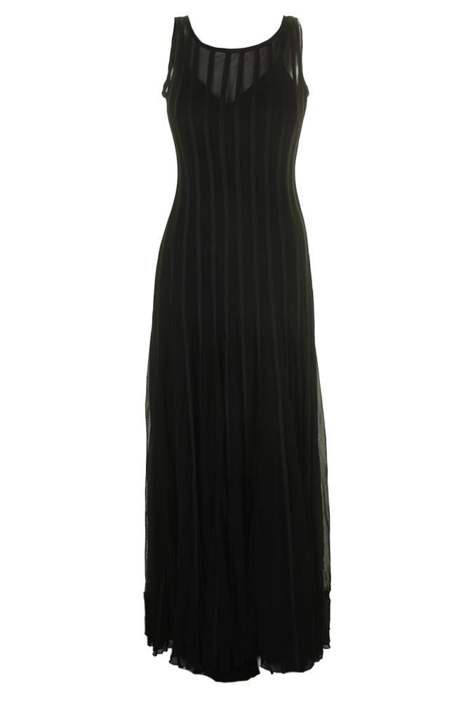 betsy and adam long black dress Daisy