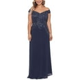 thumbnail image 1 of Betsy & Adam Womens Plus Embellished Maxi Evening Dress, 1 of 2