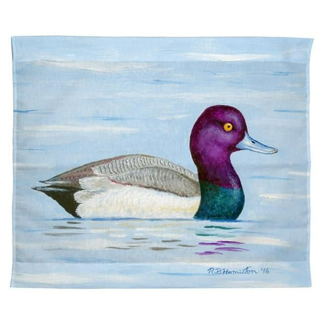 Betsy Drake TP455 24 x 30 in. Lesser Scaup Outdoor Wall Hanging