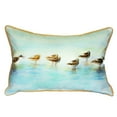 thumbnail image 1 of Betsy Drake Avocets 15x22-inch Indoor/Outdoor Pillow, 1 of 2