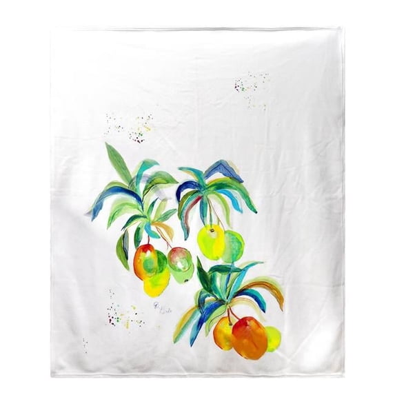 Betsy Drake BK1104 Mango Fleece Throw