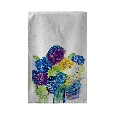 Betsy Drake BT022 Geraniums Beach Towel - 30 x 50 in.