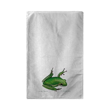 Betsy Drake BT040 Green Treefrog Beach Towel - 30 x 50 in.