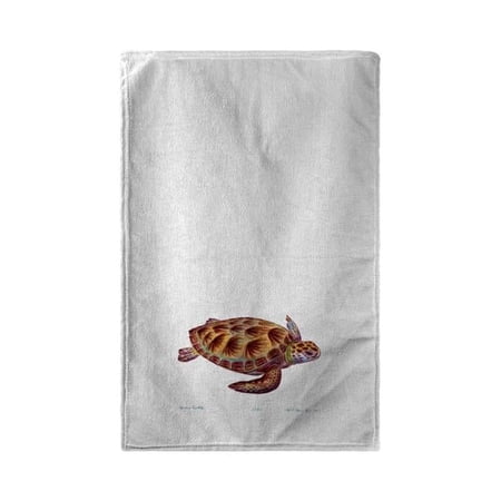 Betsy Drake BT044 Green Sea Turtle Beach Towel - 30 x 50 in.