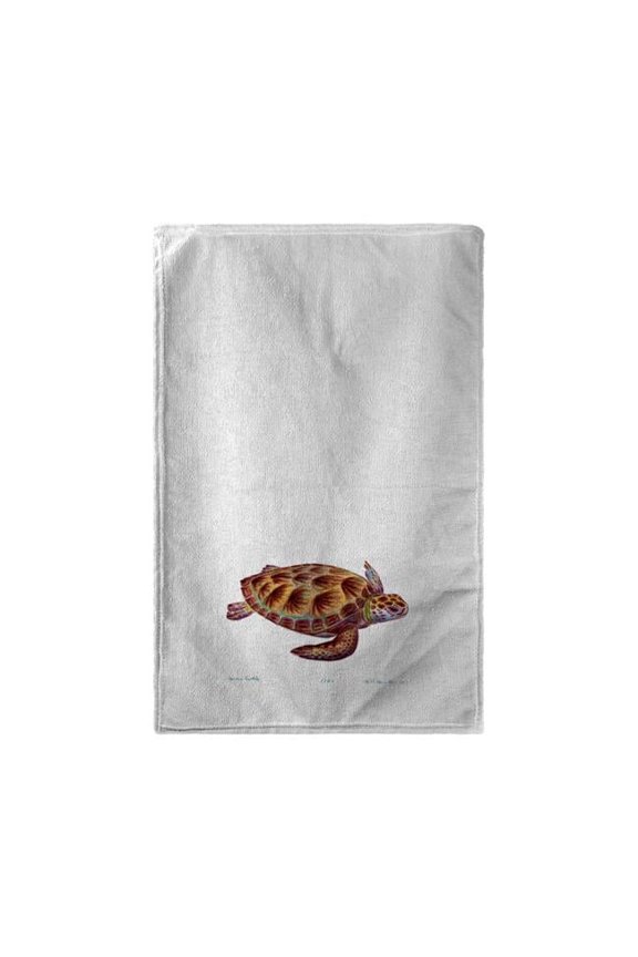 Betsy Drake BT044 Green Sea Turtle Beach Towel - 30 x 50 in.