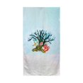 thumbnail image 1 of Betsy Drake BT1092 Starfish Coral Shells Beach Towel, 1 of 1