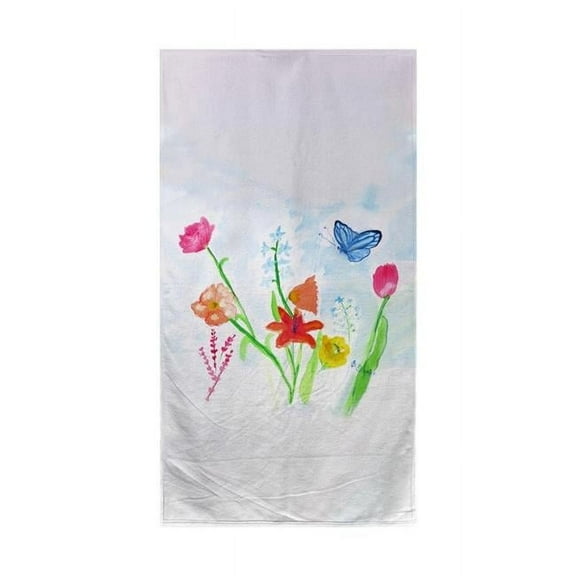 Betsy Drake BT1102 Pastel Garden Beach Towel