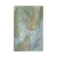 thumbnail image 1 of Betsy Drake BT11506 St Simons Sound, GA Nautical Map Beach Towel - 30 x 50 in., 1 of 1