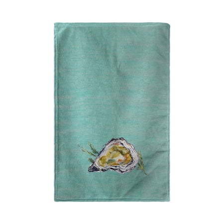 Betsy Drake Interiors Oyster Teal Beach Towel