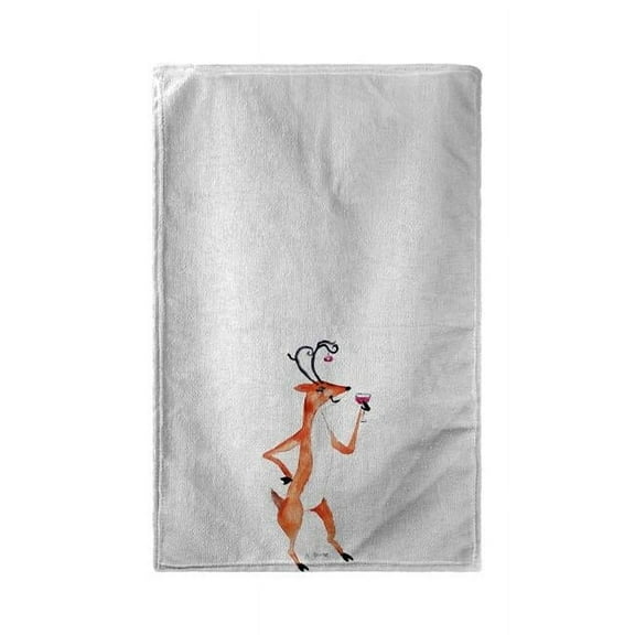 Betsy Drake BT906 Deer Party Beach Towel - 30 x 50 in.