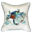thumbnail image 1 of Betsy Drake Betsy's Crab Small Indoor/Outdoor Pillow 12x12, 1 of 2