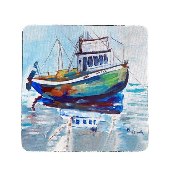 Betsy Drake Interiors SS Drake Coaster Set of 4
