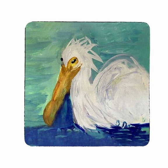 Betsy Drake CT1438 Crazy Egret Coaster - Set of 4